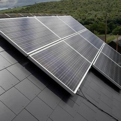 Commercial Grid-Tied Solar Panel System Designed for Agricultural Distributed PV Fields