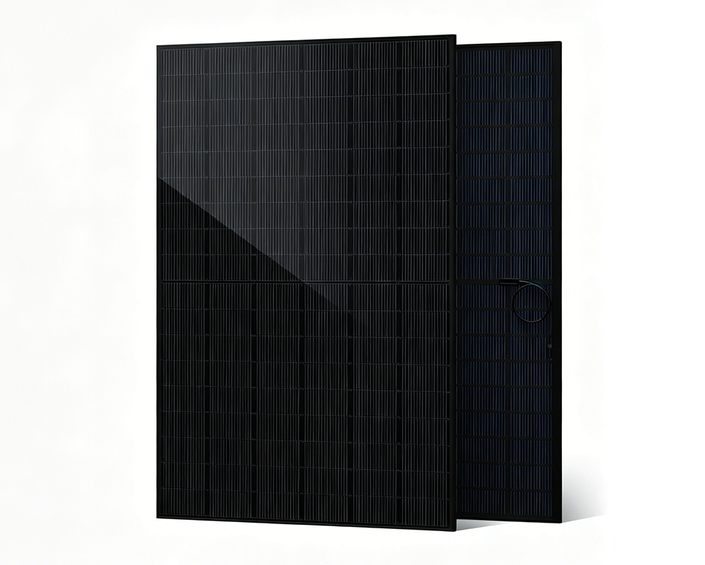 High Energy Performance Double Glass Bifacial N Type Mono Half Cell PV Module Series 600W Solar Panel for Utility Scale