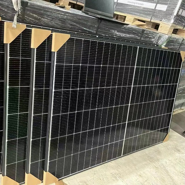 SHENHAUR for LONGi 670W HJT HIBC Double Glass Mono PV N-Type Solar Panel with CE TUV Certification and Price Longi Himo