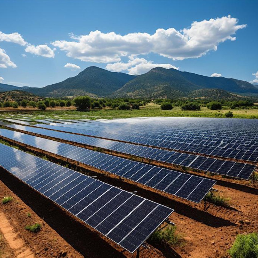 High Efficiency 650W Bifacial Solar Panel Monocrystalline Half Cell Double Glass PV Module for Solar System
