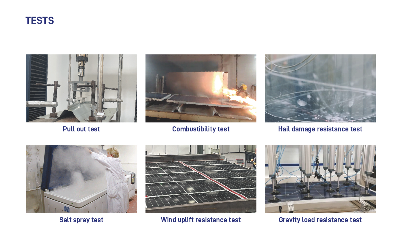 Hoogo FM for Roof Mounted Solar Monocrystalline PV Module System Efficiency Anodized Aluminium Alloy Frame
