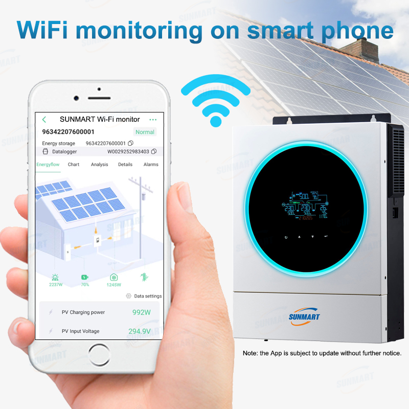 Complete Home 5000W Hybrid Solar Panels System 5kW Power off Grid Solar Energy System