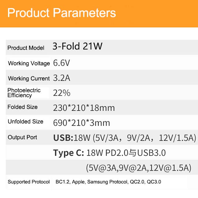 Foldable Flexible Waterproof Solar Panels Portable Energy Storage Solar Panel