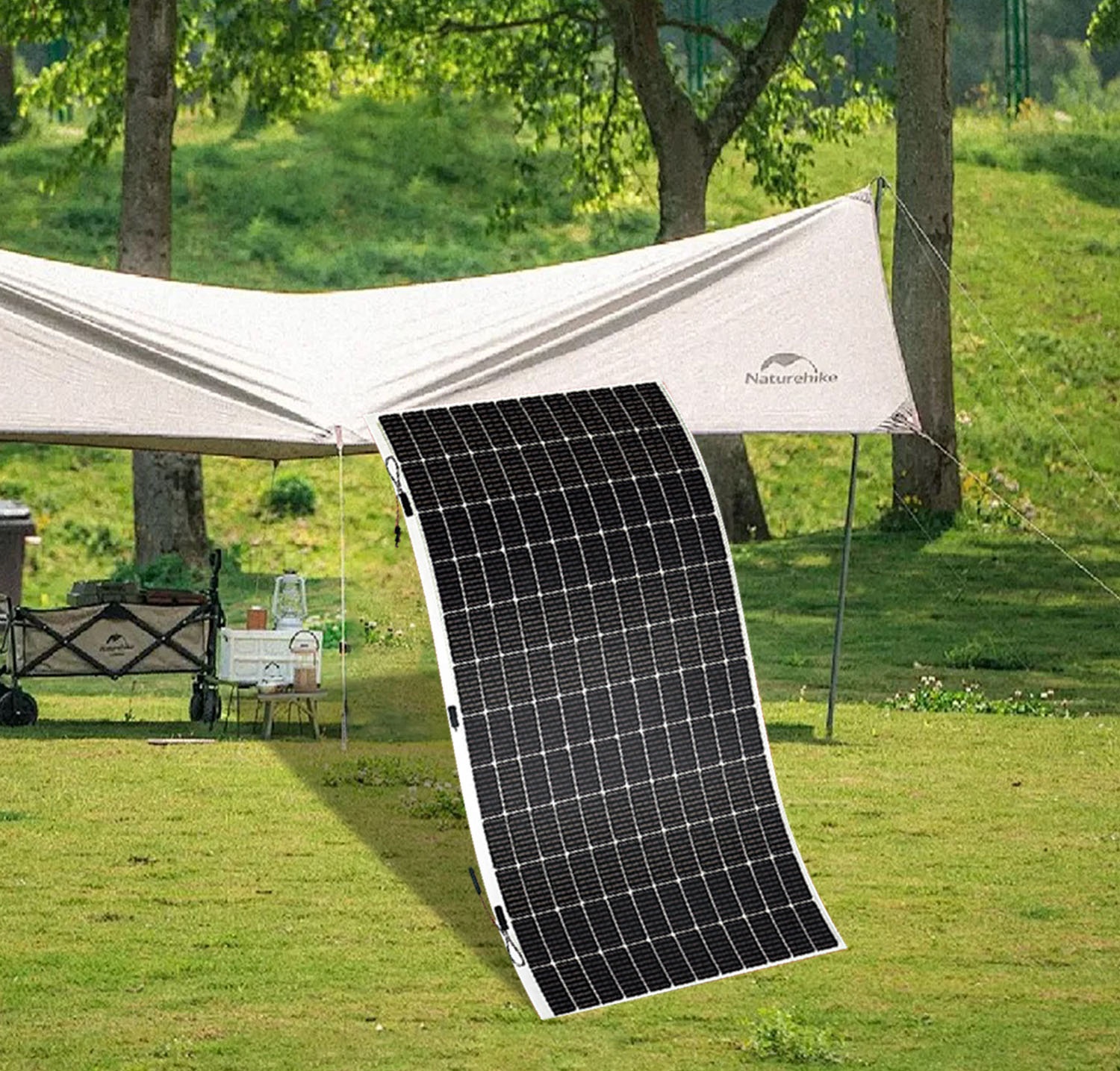 Factory Price 520W Light Weight Rollable Thin Film Flexible Home Use Solar Roof Solar Panels Flexible Solar Panels