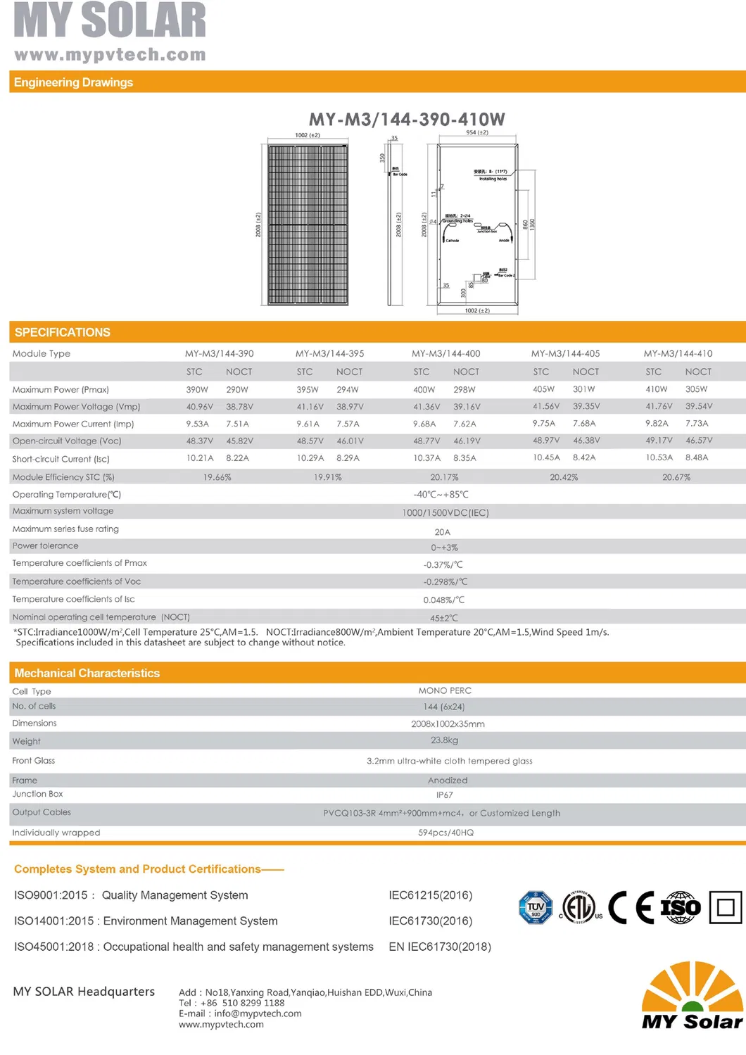 400W Solar Panels High-Efficiency Half-Cell Technology with Preferential Prices and Guaranteed Quality