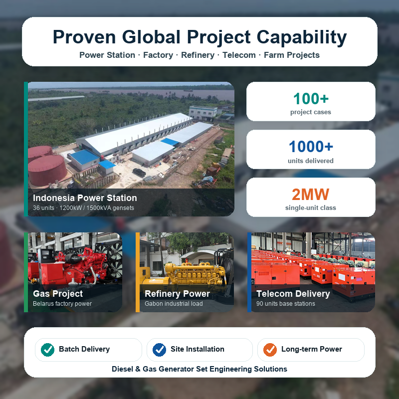 Island Power Supply 30kW 37.5kVA Off Grid Remote Site Microgrid Power Industrial Heavy Duty Gas Engine WEICHAI Gas Generator Set