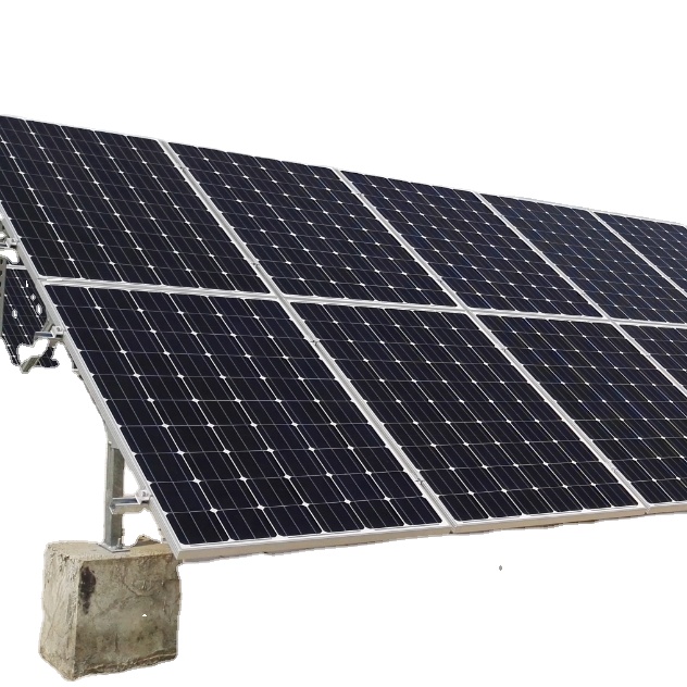 1-10kw Solar Roof Panel System Electric Photovoltaic Power 2kv Grid-Tied PERC &amp; Half Cell Technology High Efficiency Solar Panel