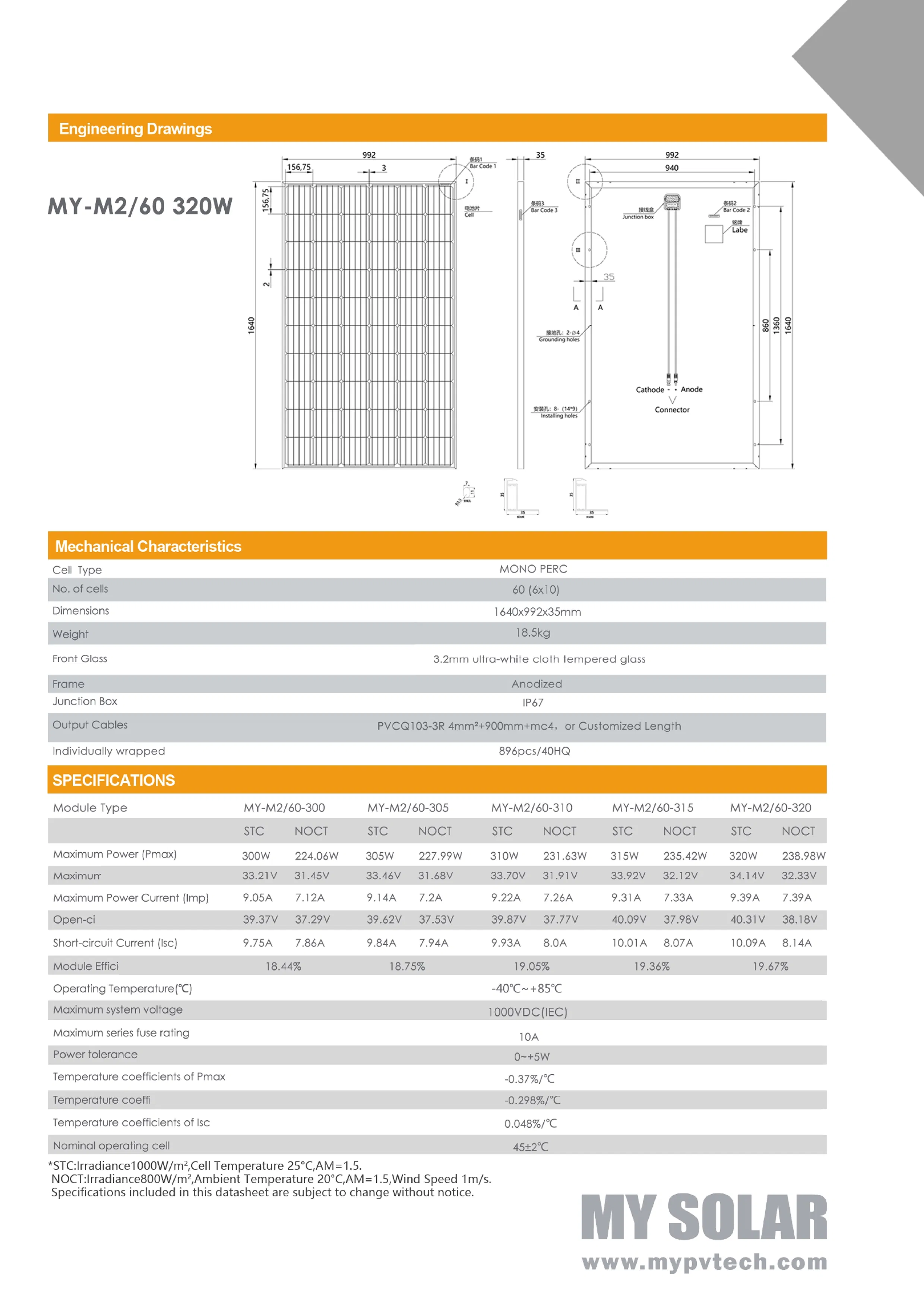 Aioties 315W Bifacial Half Cell Solar Panels High Efficiency for Commercial Buildings