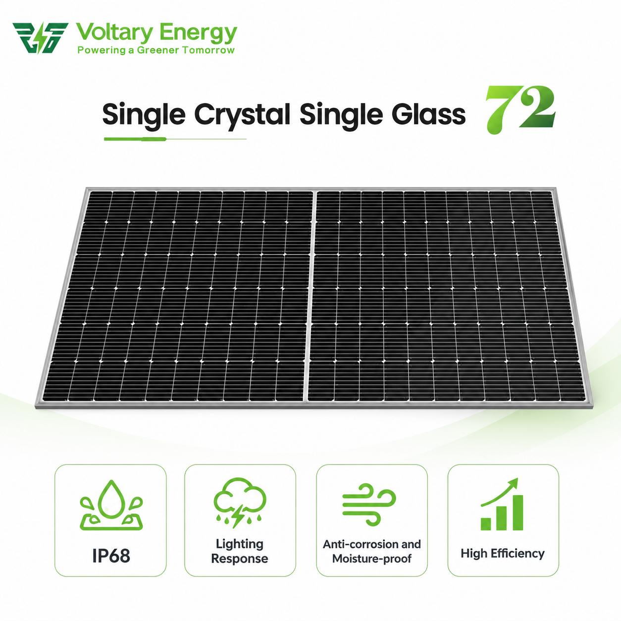 Hot Selling HJT N-Type 580W 200W 300W 500Watt 550W PV Panels 23% Efficiency Best Solar Panels for Home Energy Storage Systems