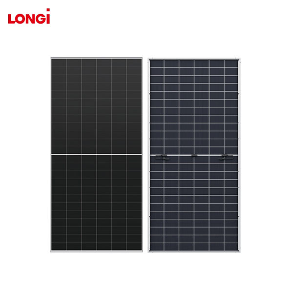 New Tech Longi Hi-MO9 LR7-72HYD 625-660W N-Type BIPV Bifacial Solar Photovoltaic Panel 24.4% Efficiency Utility Scale PV Module