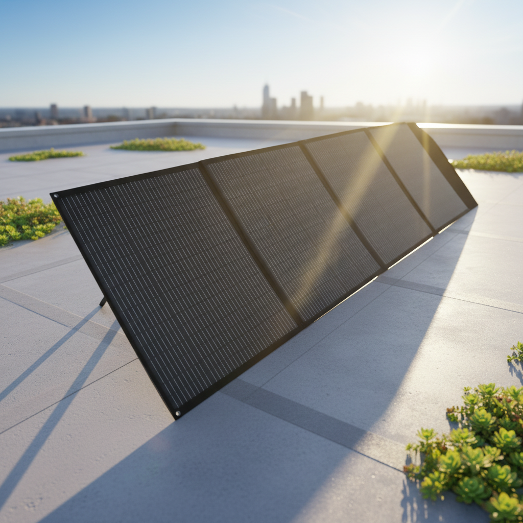 GF Power Portable 100W Outdoor Fabric Foldable Solar Panel Kit with 22.5% Efficiency -40C to +85C Operating Temp for Camping