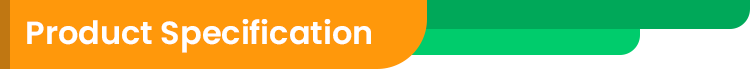 Product Specification Banner