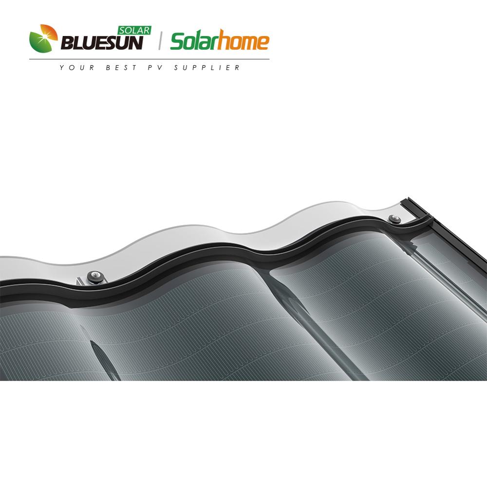 Bluesun New Product Solar Tile Roof Photovoltaic Solar Roof Tile 30w Roof Solar Tile For Your Home Use