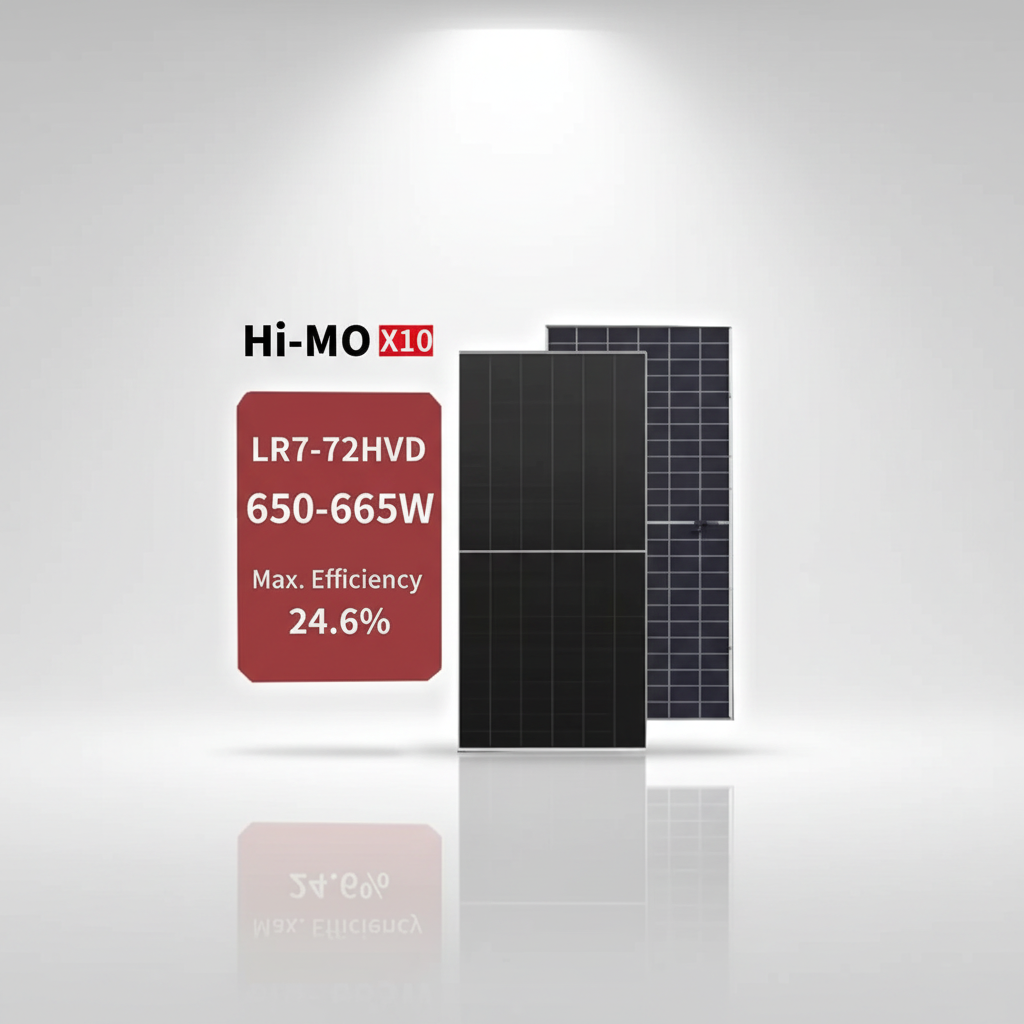 LONGi Hi-MO X10 Scientist Solar Panel for Large Scale Utility Solar Power Plant