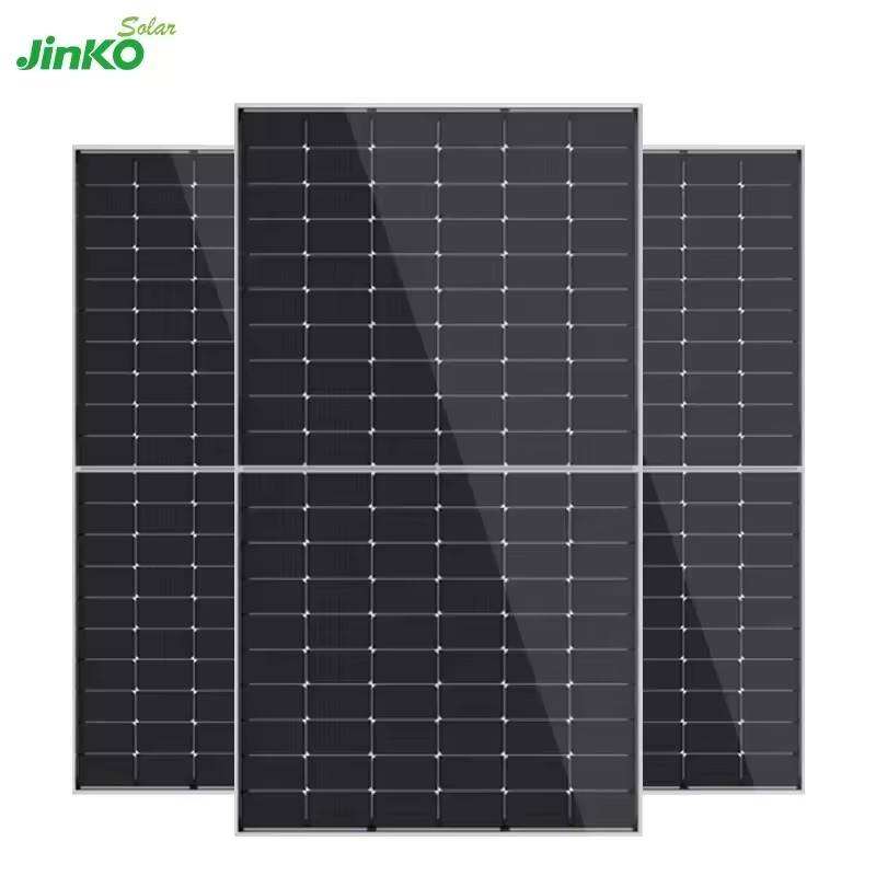 Hot Sale Jinko 72HL4-BDV 575W-600W MWT HJT HBC Bifacial PERC N-Type BIPV Half-Cut Cell 23.23% Efficiency Solar Panel