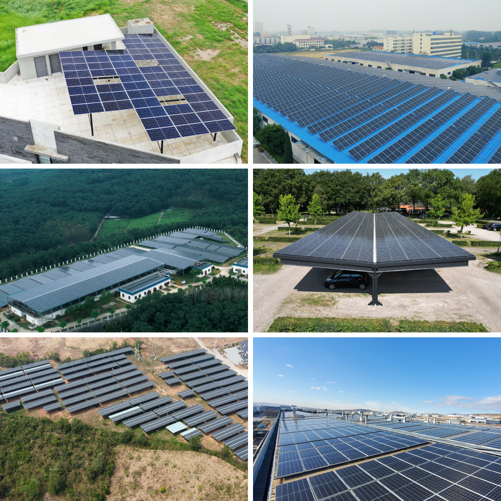 Growatt 30kw Hybrid Solar Energy System 30 Kw 40Kw 50Kw Complete Solar Panel Kit With Battery For Commercial Industrial Use