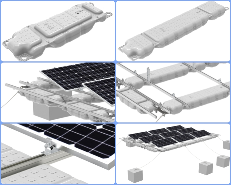 Floating solar mounting application 1