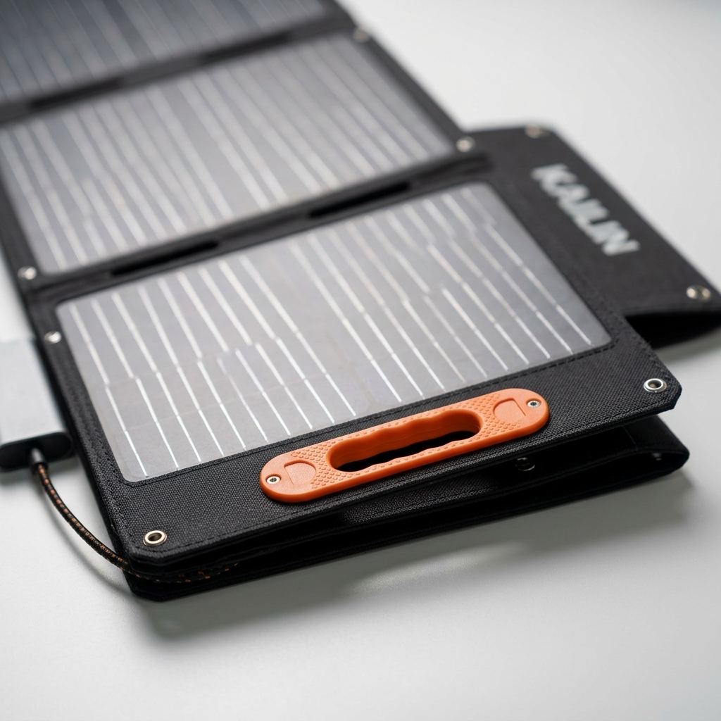 Car &amp; Camping Foldable Solar Charger, Portable Outdoor Solar Panel for Device Charging