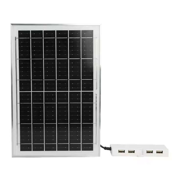 20W Mini Solar Panel with Excellent Outdoor Use Universal USB Charging Low Price N-Type Half Cell PEC Perc Type