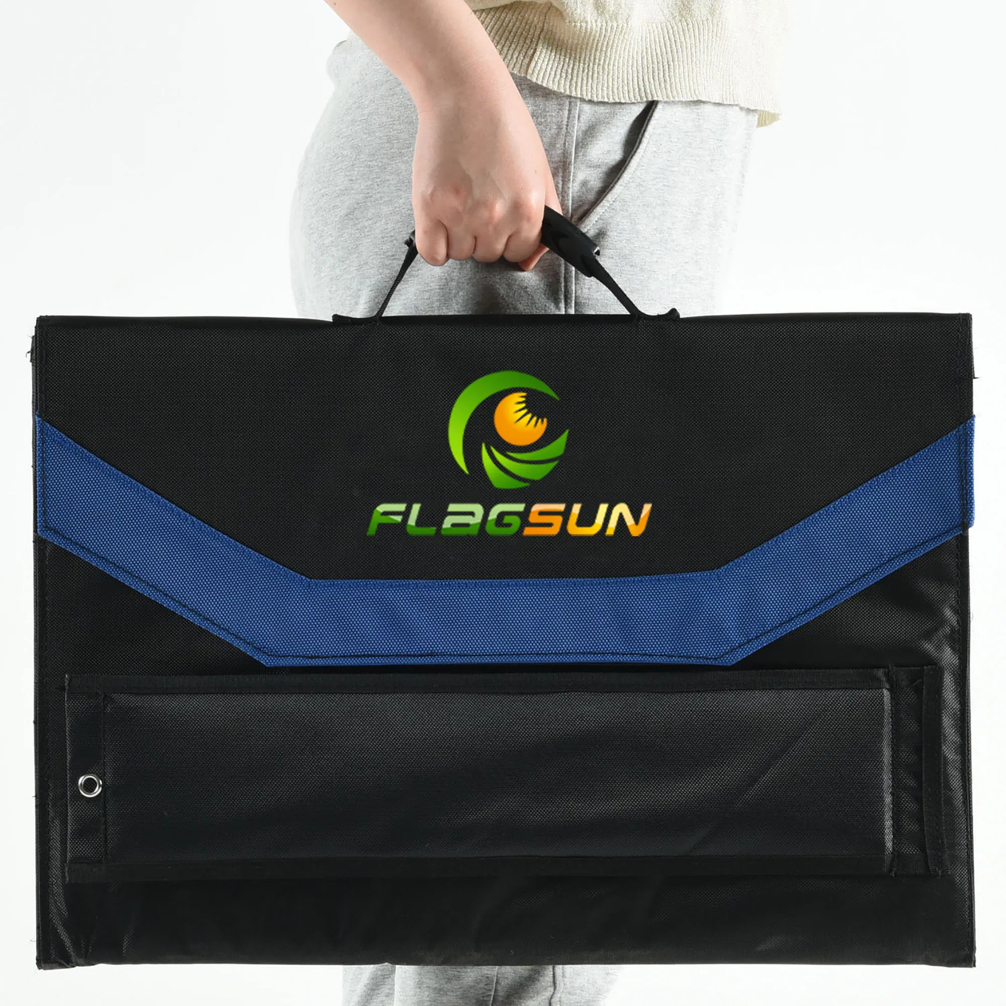 Ultra Lightweight 150W 160W 170W 180W 190W 200W Folding Solar Panel Portable Solar Charger Bag ETFE Coating Mono PV Module for RV, Marine, Yachts Power Supply