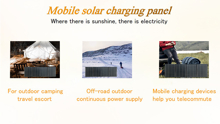 Solar folding panel configuration