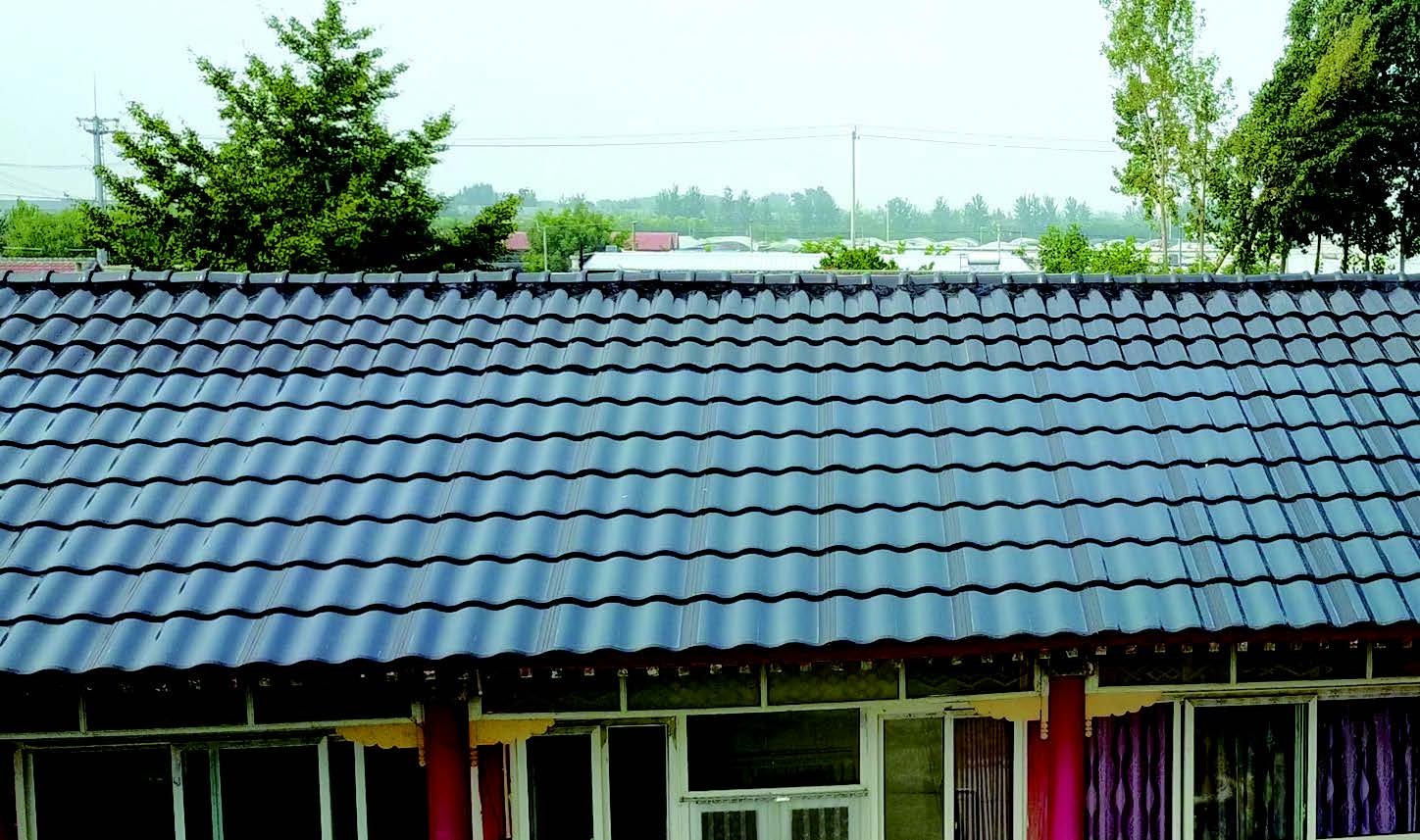 SANGSolar 30W 32W Solar Panel Tile Fashion Roof Solar Panel Tile Double-Glass Roof Solar Tiles Series Energy