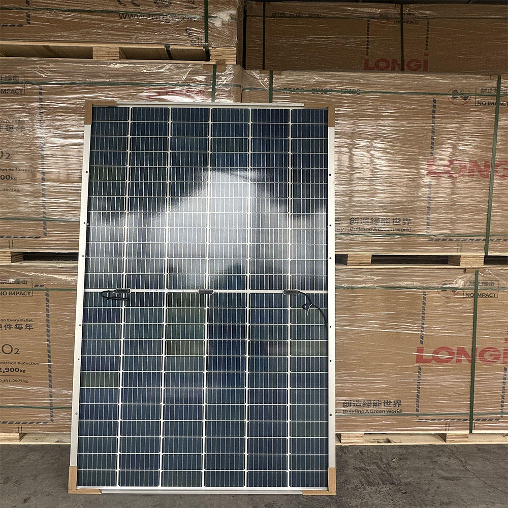 LONGI Tier 1 EU Stock 595W-625W N-type Solar Panel Bifacial Pv Module with HPDC Advanced Battery Technology
