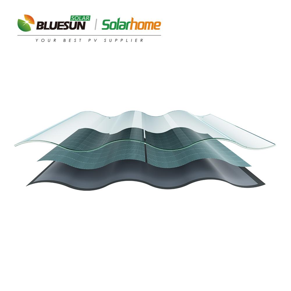 Bluesun New Product Solar Tile Roof Photovoltaic Solar Roof Tile 30w Roof Solar Tile For Your Home Use