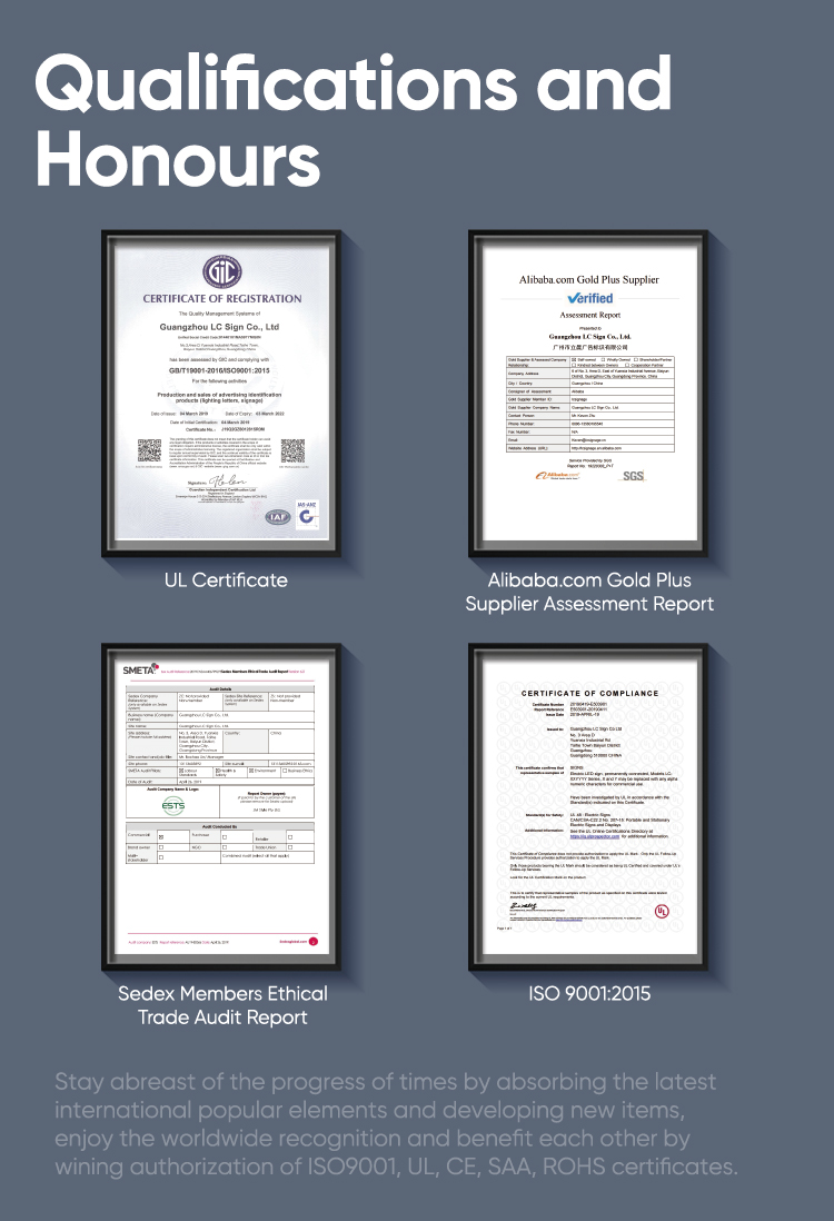 Product Quality Certifications