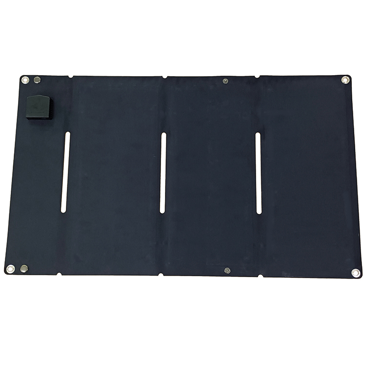ETFE HJT Topcon Solar Panel 40w Flexible Foldable Solar Battery Charger Camping