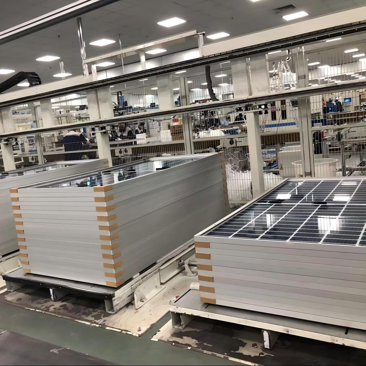 Solar Panels JA 450W 500W 550W N-Type Off-Grid Solar Module Mono Half Cell HJT with Custom Logo TUV for Certified