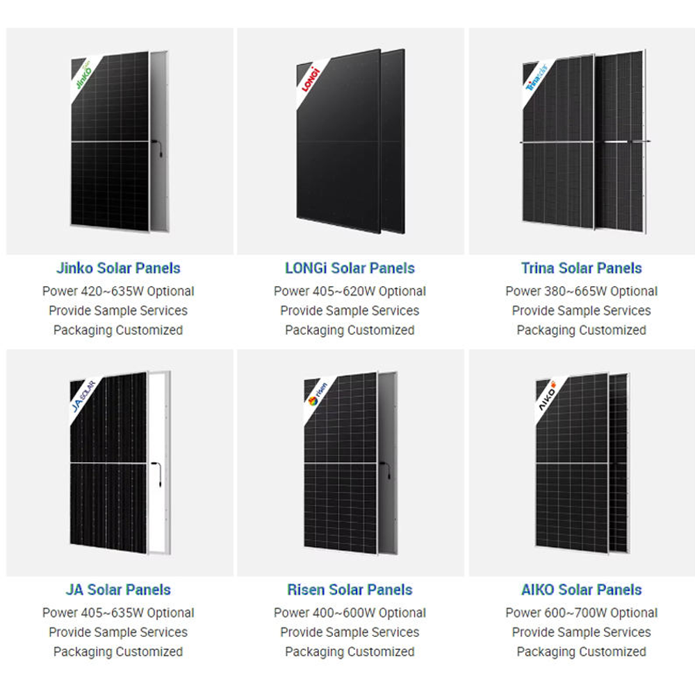 Longi Full 620w Dual Glass Solar Panel 620 Watt Off Grid 625W 615 Watt N Type Wholesale UL Certified 20kw Solar Panels