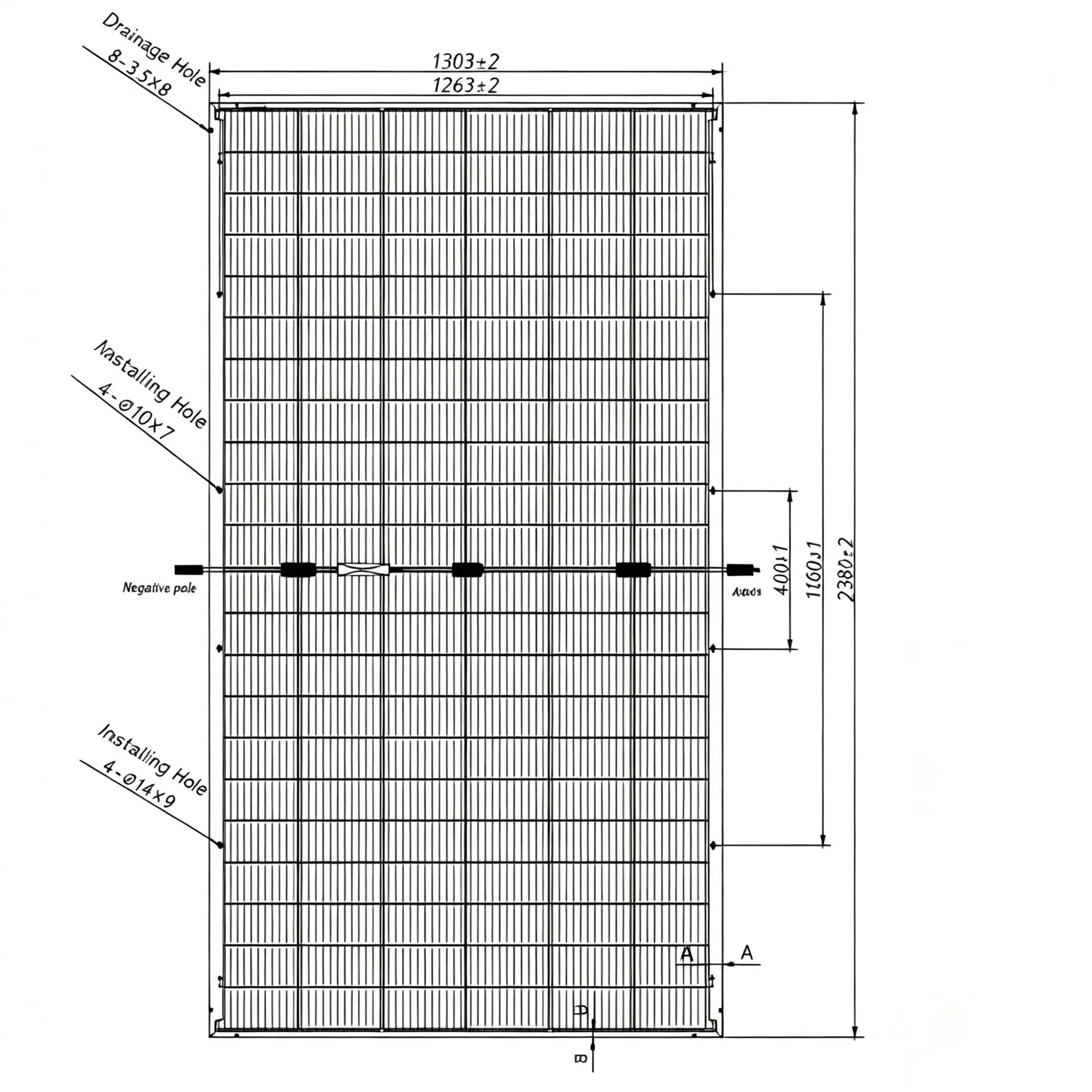 Taoistic Tier 1 Aluminum Frame Lightweight Dual Glass Bifacial Monocrystalline 655-680W Perc Bifacial Dual Glass Solar Panel