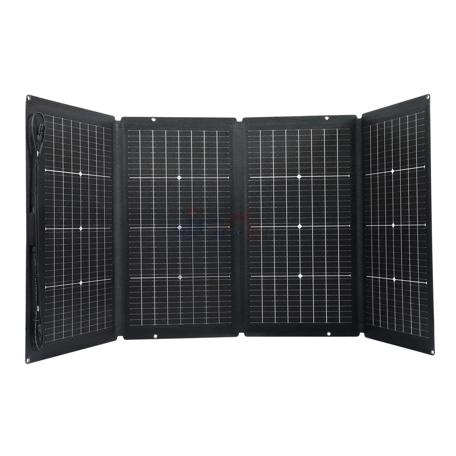 Semi-Flexible Solar Panel for off-Grid Camping Power Solutions
