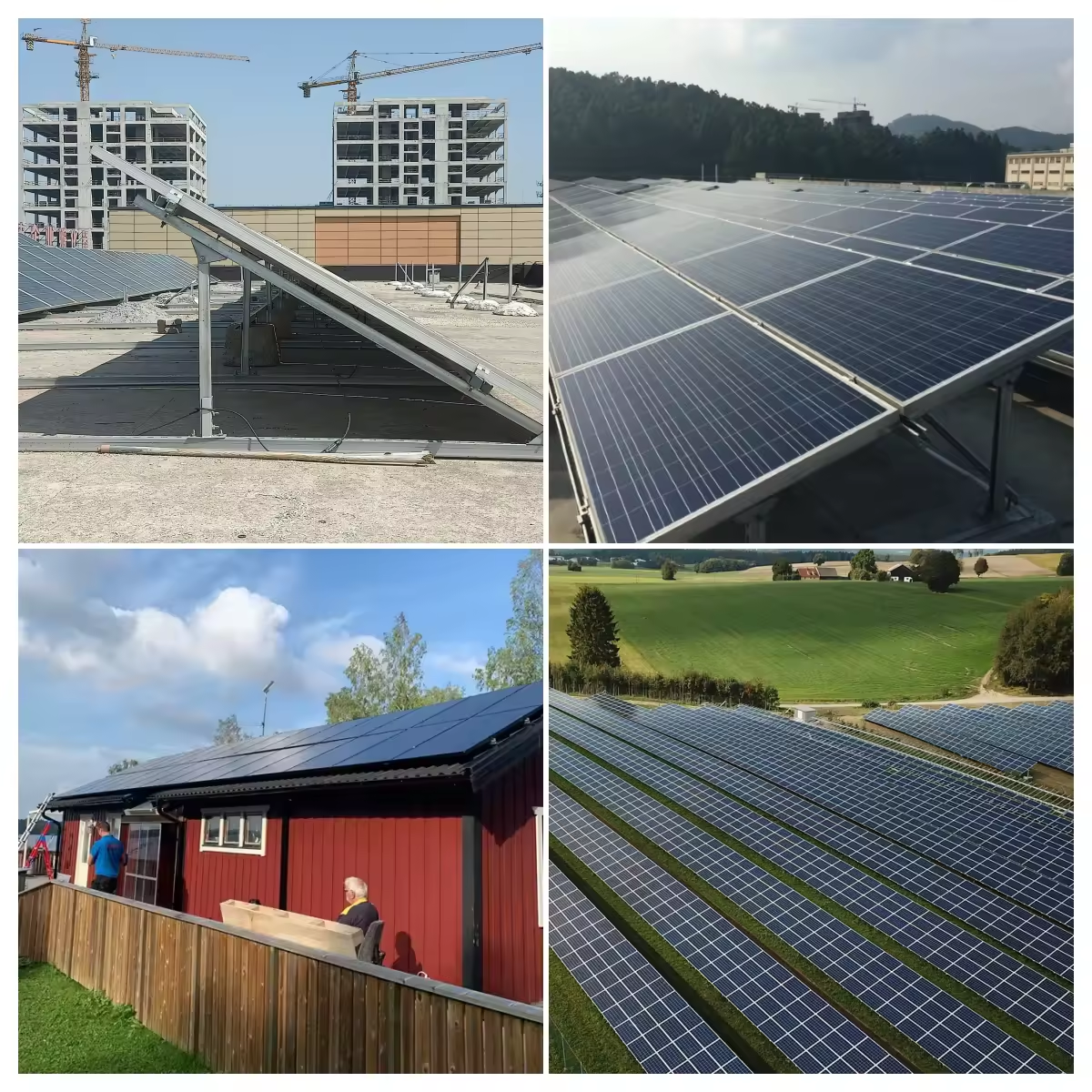 Large Scale Solar Station