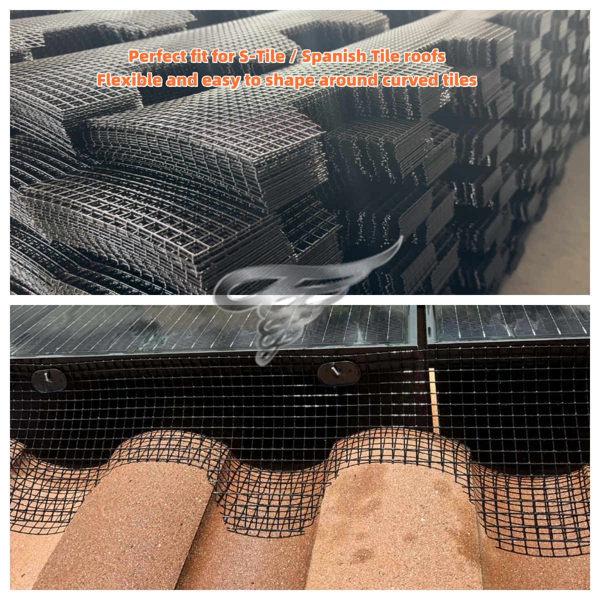 Anti-Bird Mesh Solar Panel Protection