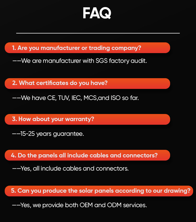 Solar Panel FAQs