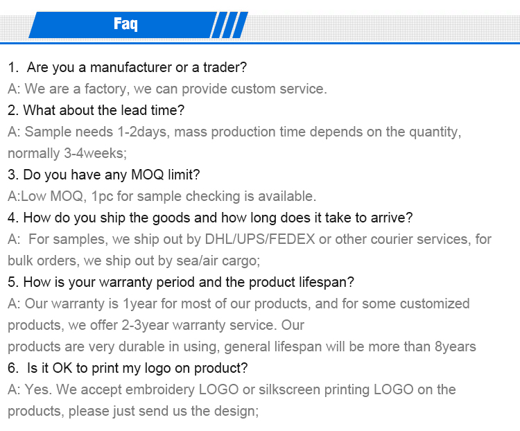 Product FAQ Section