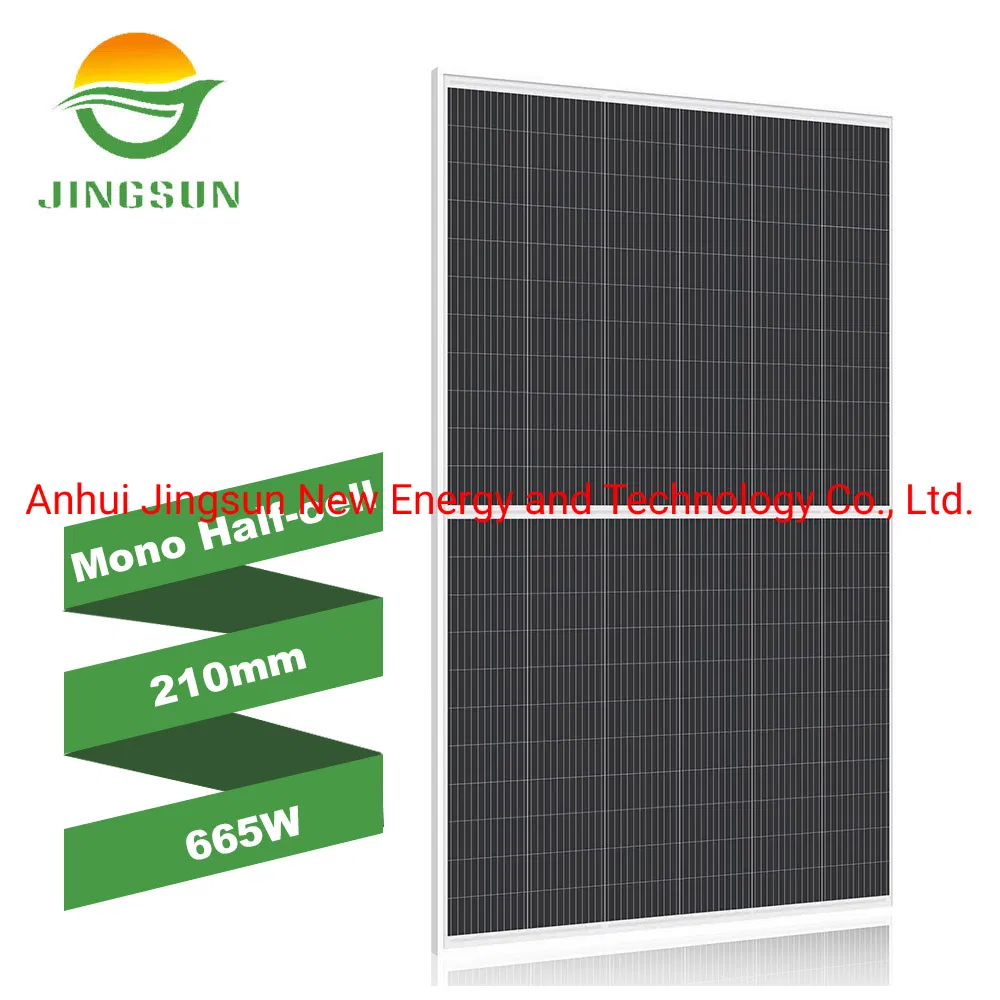 2384*1303*35mm Carton Box Polycrystalline Solar Panel Mono Half-Cell with ISO