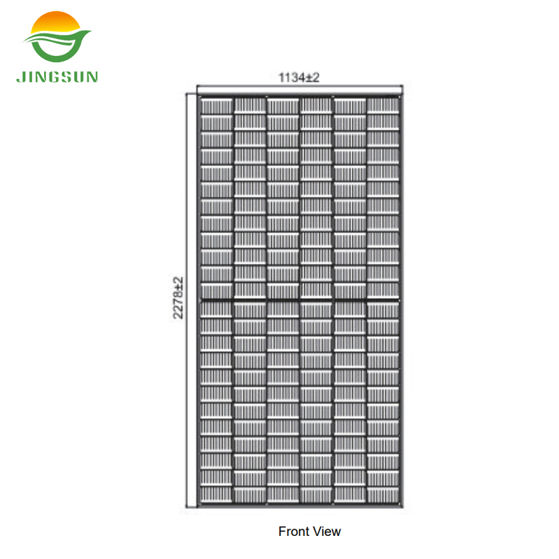 High Quality Jam144D 580-605n Solar Panel 580-605W Mono Perc Module N-Type for Home Use
