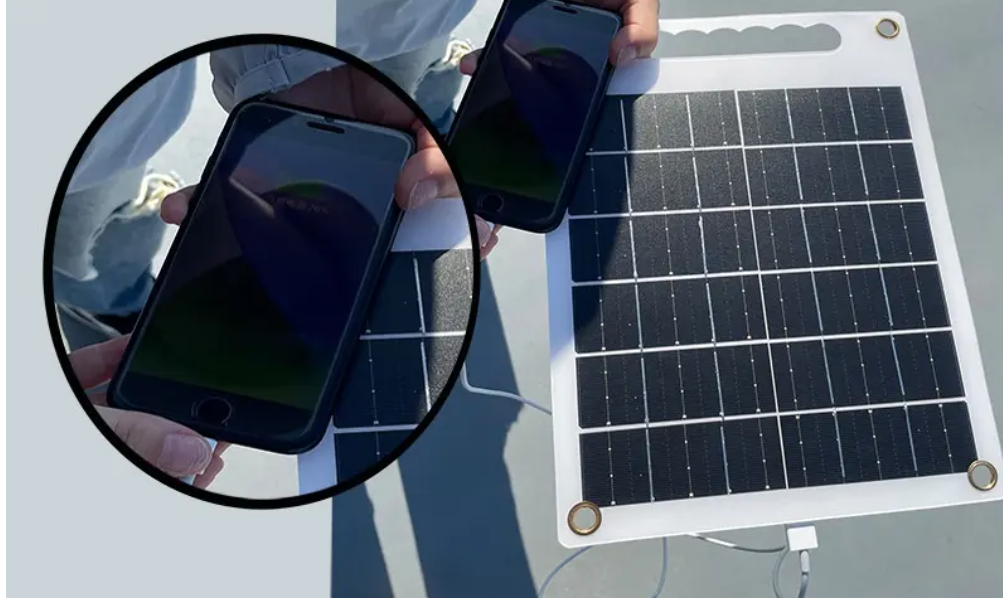 Flexible Solar Panel Small Solar Panel 50 Watts Portable and Suitable for Camping in RVs