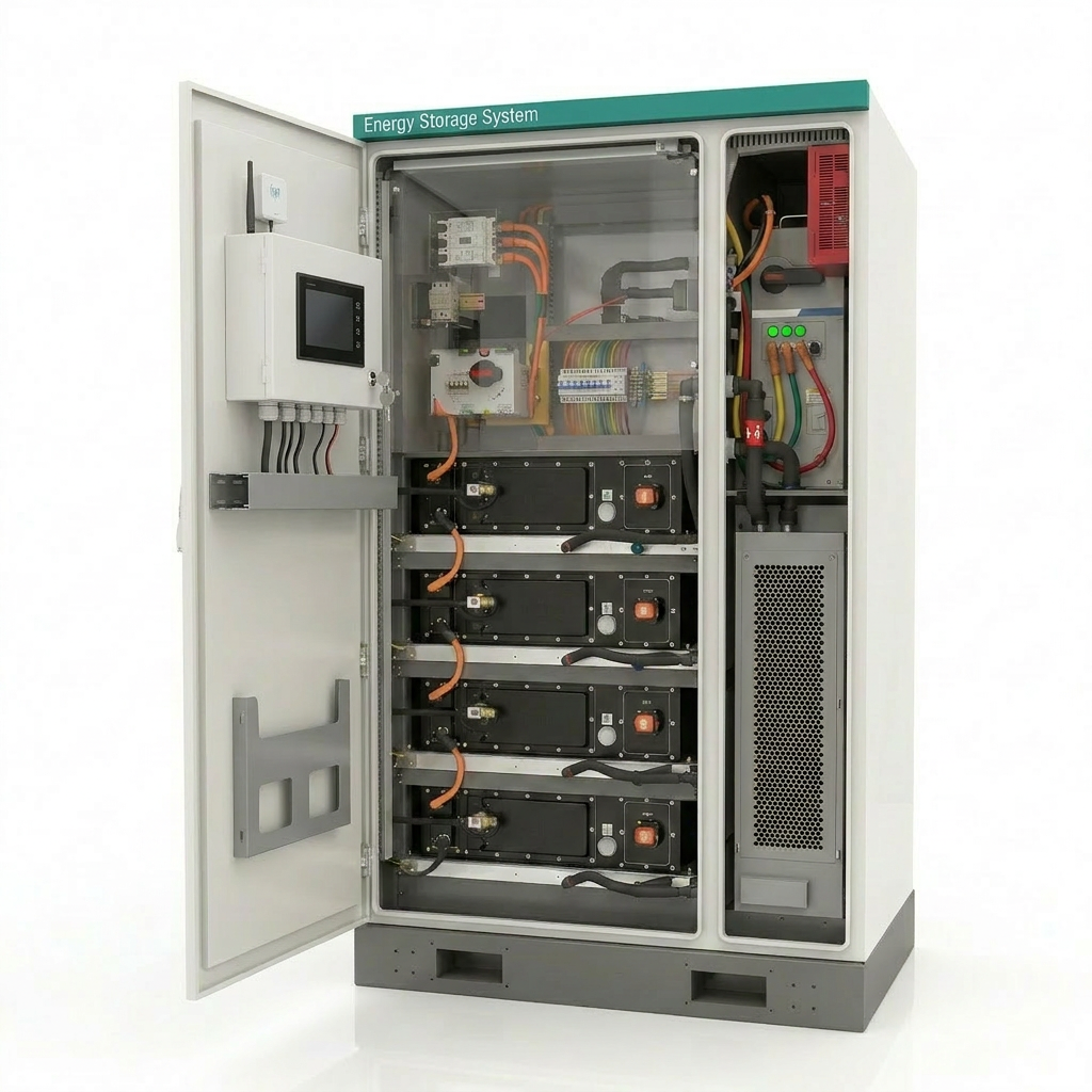 Complete Set 50kW Industrial Commercial Solar Electricity Energy Storage System On-Grid