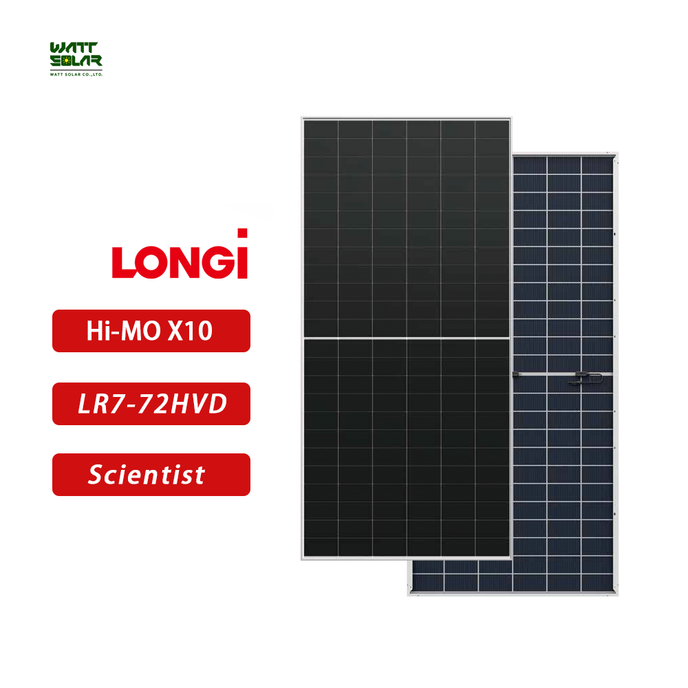 LONGi Hi-MO X10 Scientist Solar Panel for Large Scale Utility Solar Power Plant