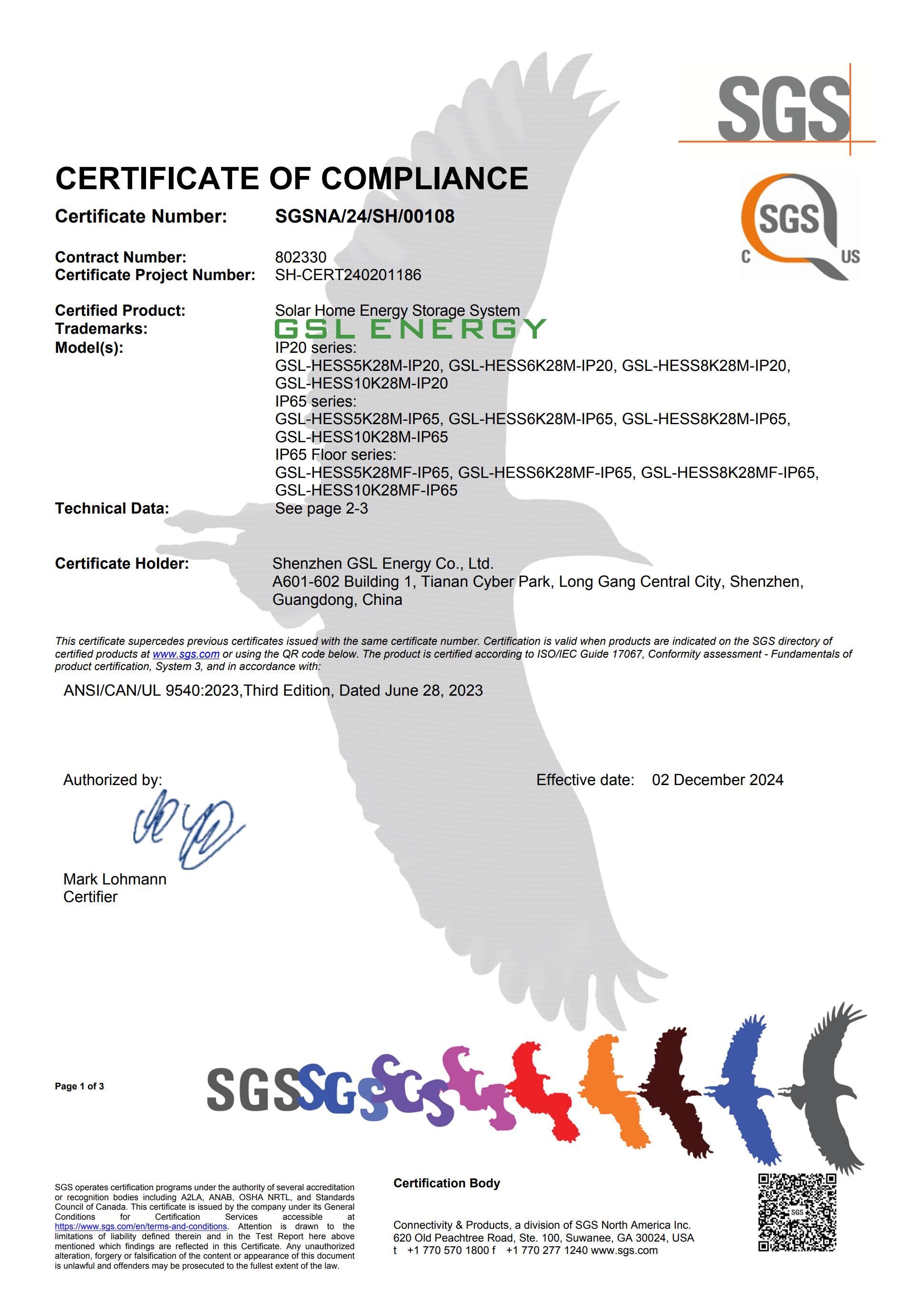 Certificate 3