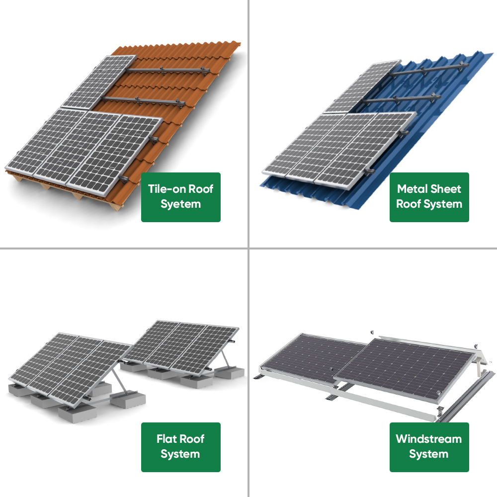 Sunpal Hybrid Solar Energy System Off Grid 5Kw 10Kw 20Kw 30Kw Off-Grid Complete Solar Power Panel System Kit for Home Power