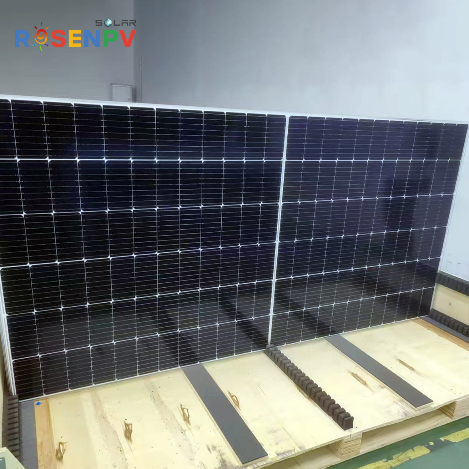 Rosen 30 Year Warranty N Type Pv Solar Panels 700W 720W 750W Topcon Bifacial Solar EU Stock