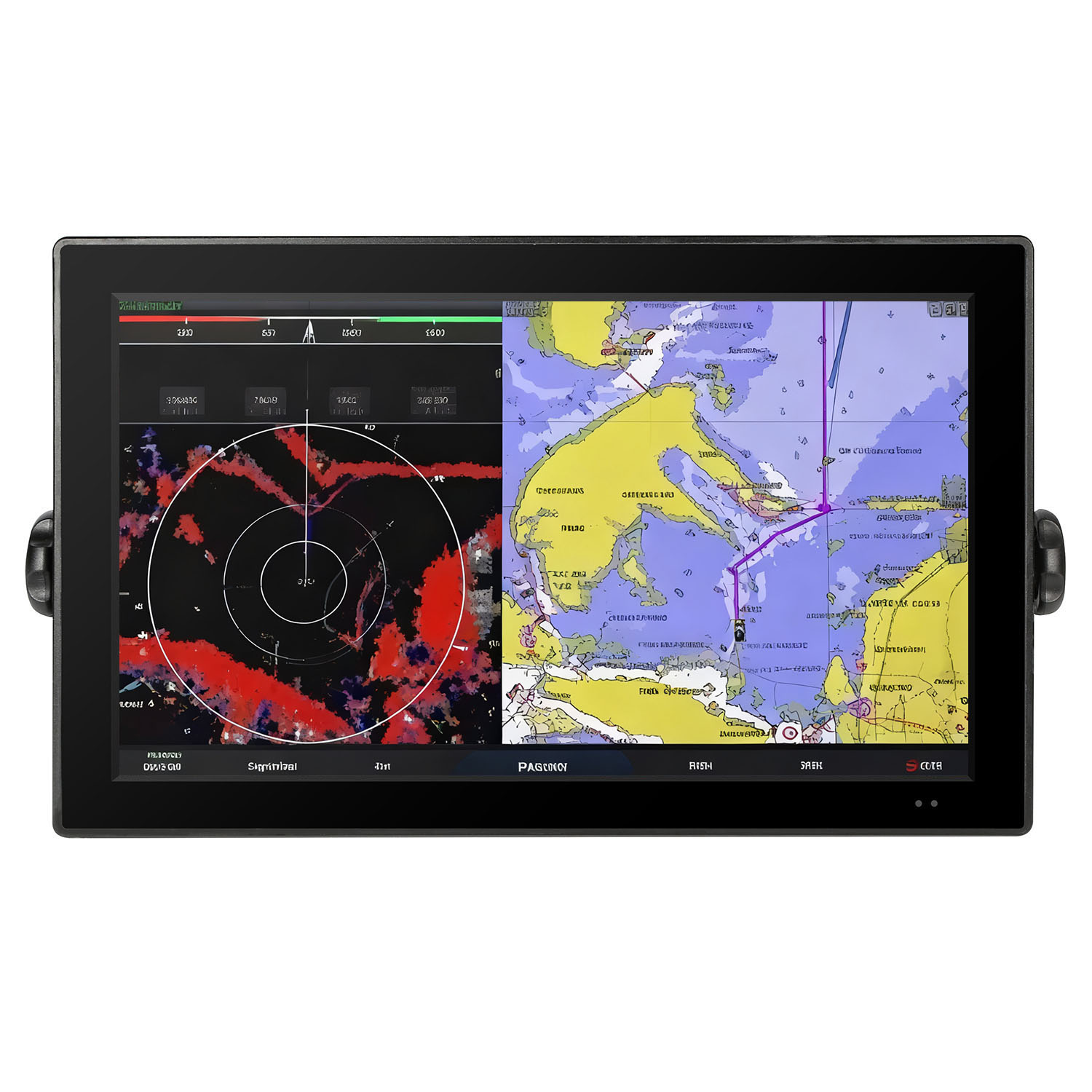15.6 18.5 21.5 Inch 1500 Nits High Brightness Marine IPS Monitor Waterproof Full HD Boat Display