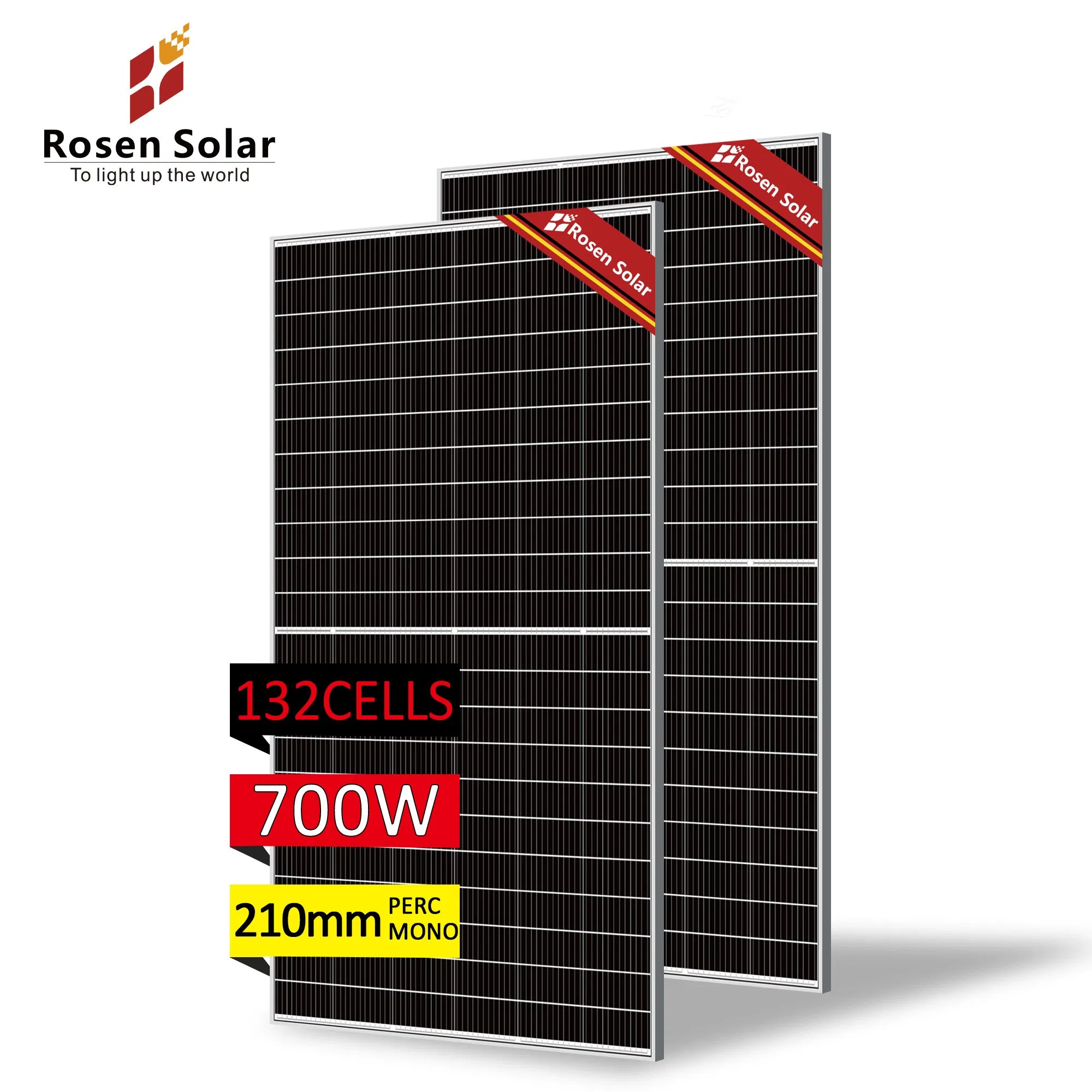 Home Solar Panel Kit 700W Mono Solar Panels Kit for Commercial Solar System Set