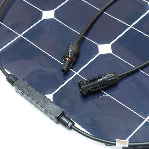 50w Solar Panel Flexible 12V Sunpower Frameless Solar Module for Outdoor RV/marine/boat Cheap Sales