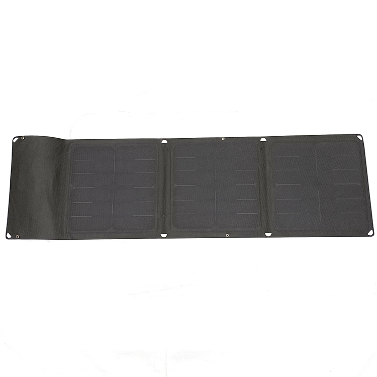 ETFE HJT Topcon Solar Panel 40w Flexible Foldable Solar Battery Charger Camping
